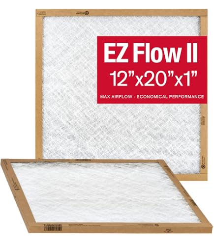 Flanders EZ-Flow II 16x20x1 Air Filters, MERV 1 - Furnace, HVAC